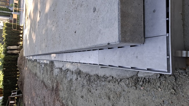 nový žlábek detail
